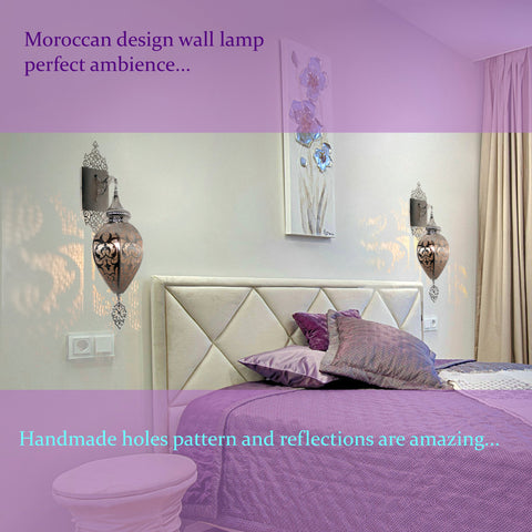 Moroccan Wall Sconce Lamp