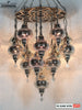 Moroccan Design Chandelier 16 Globe 