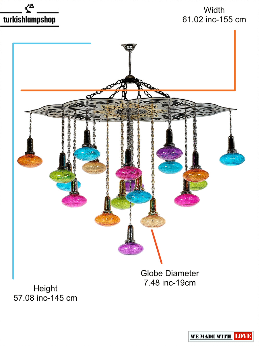 Turkish Chandelier 