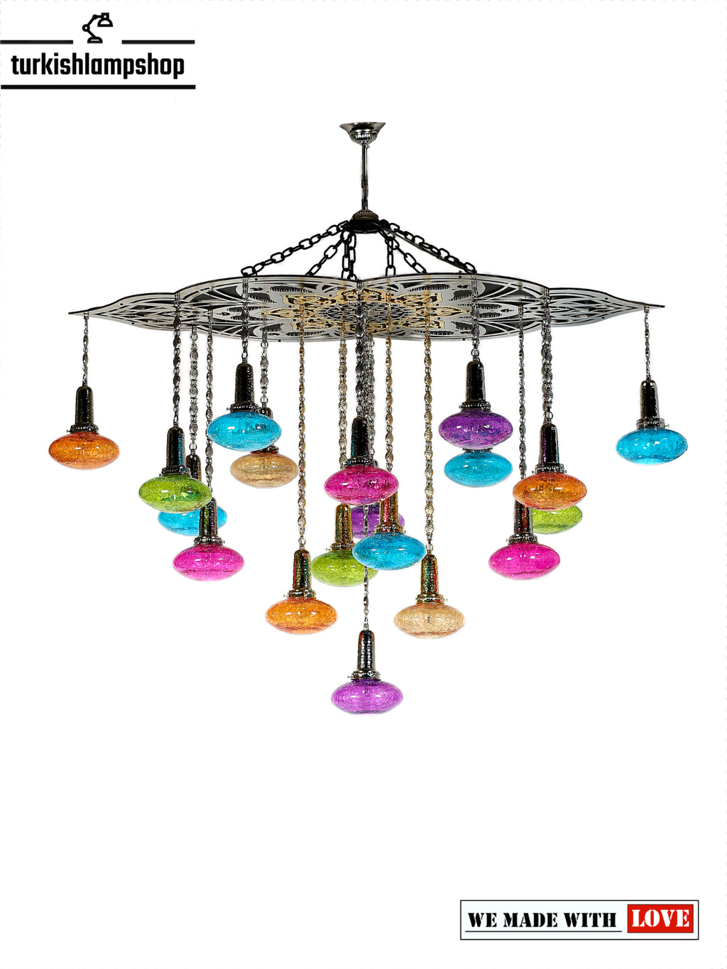 Big hand made light