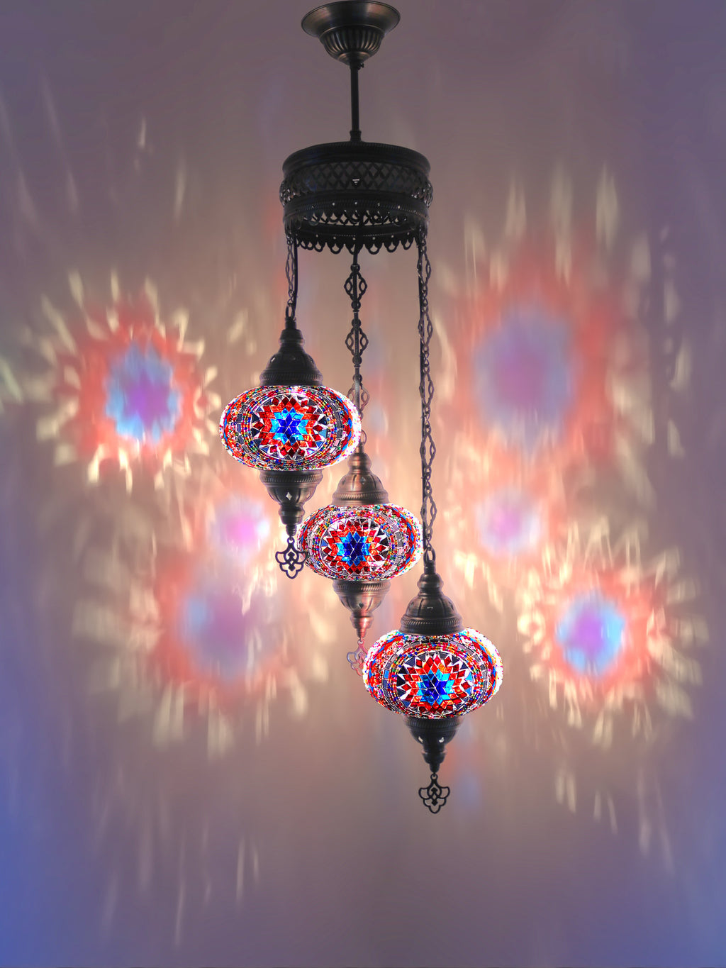 Mosaic Chandelier 