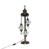 turkish Floor lamp 3 globe white color