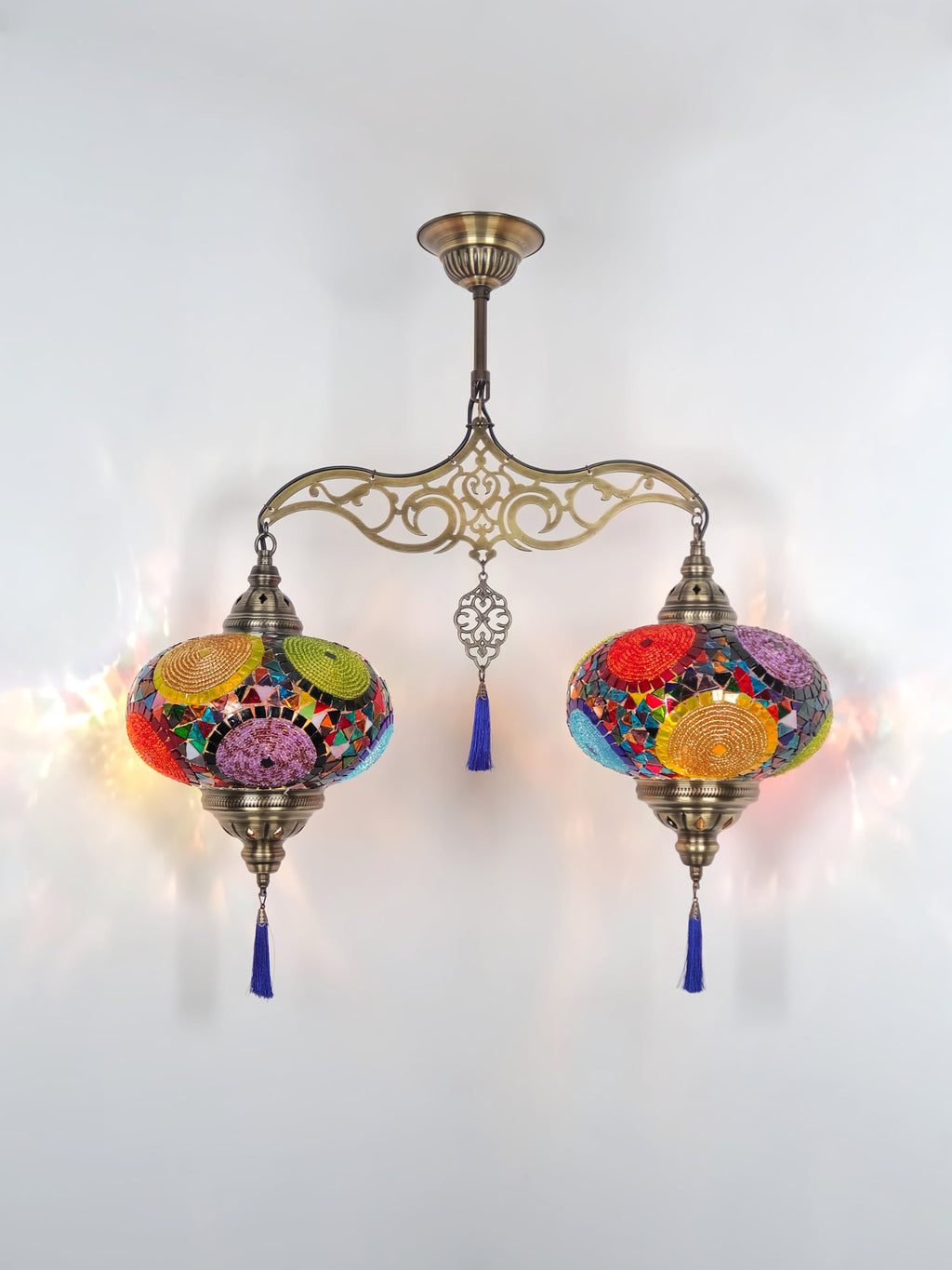 Turkish Chandelier Big 2 Globe