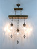 Turkish Dining Room Chandelier 3 Globe Pyrex Glass