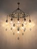 Turkish Chandelier Pyrex Glass 11 Globe 