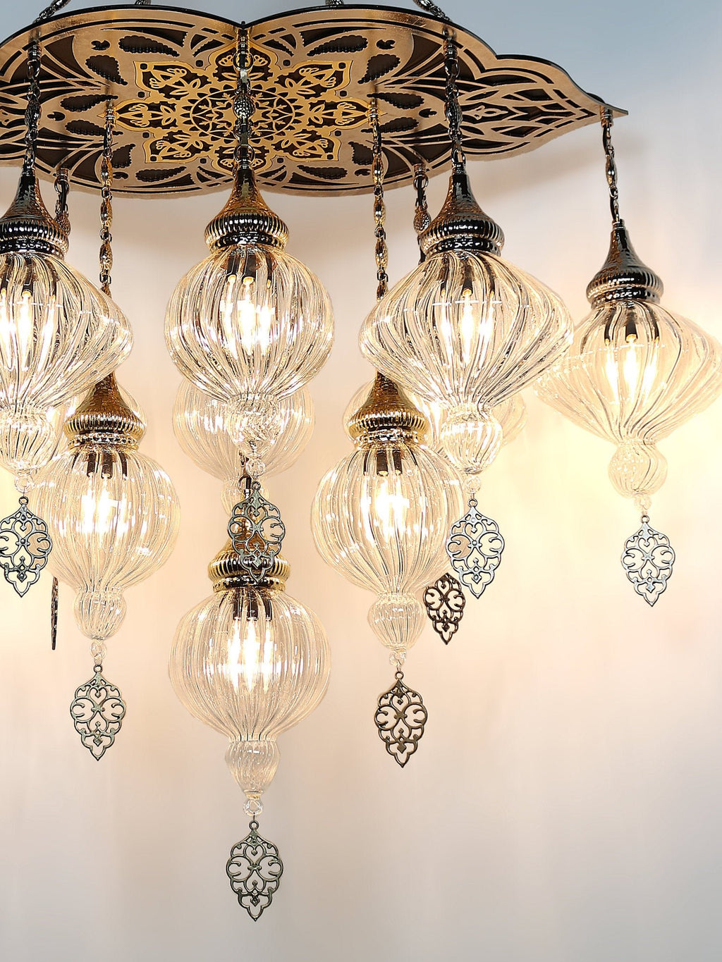 Turkish Chandelier 11 Globe 