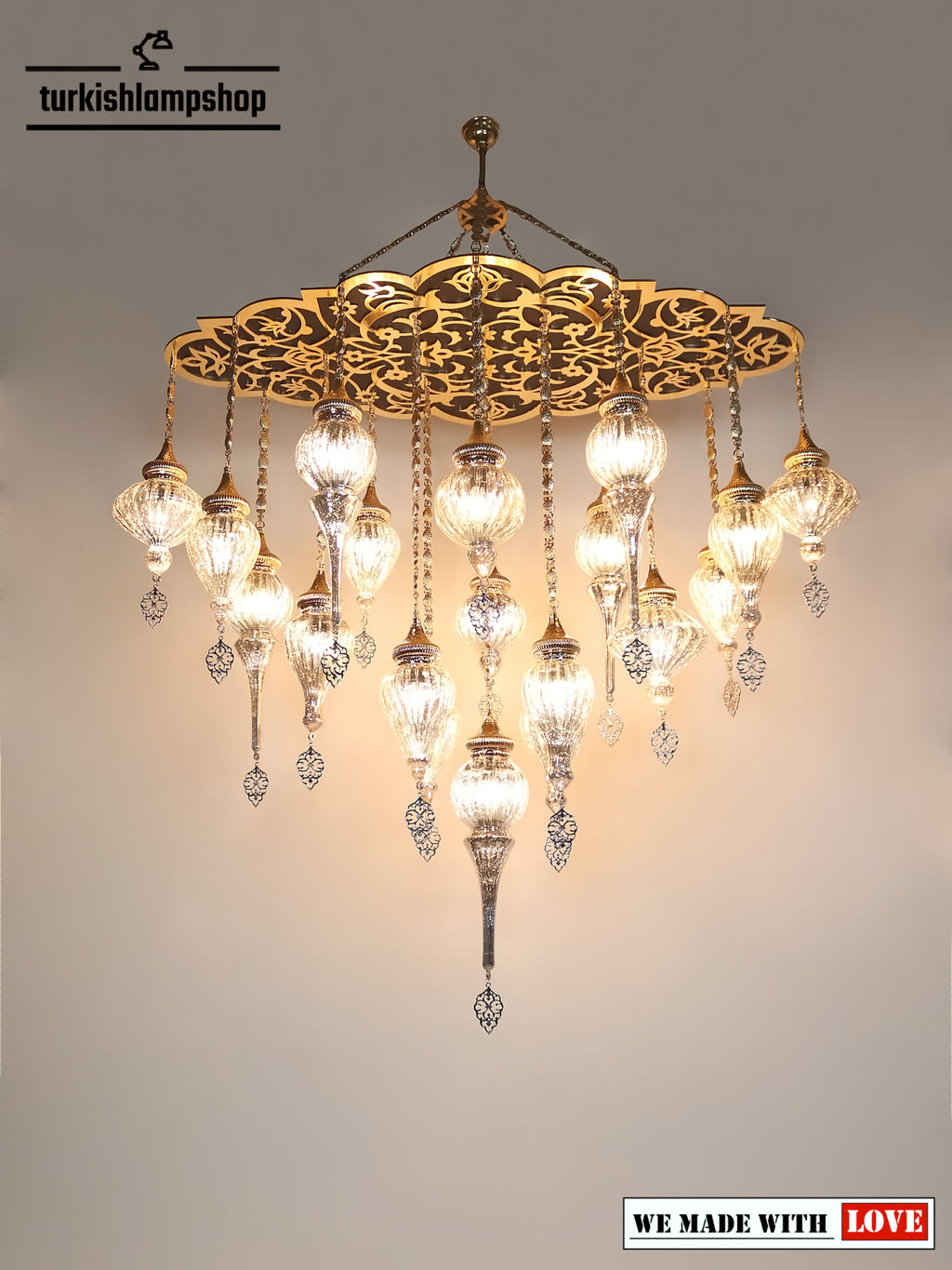 Turkish Chandelier 19 Globe 