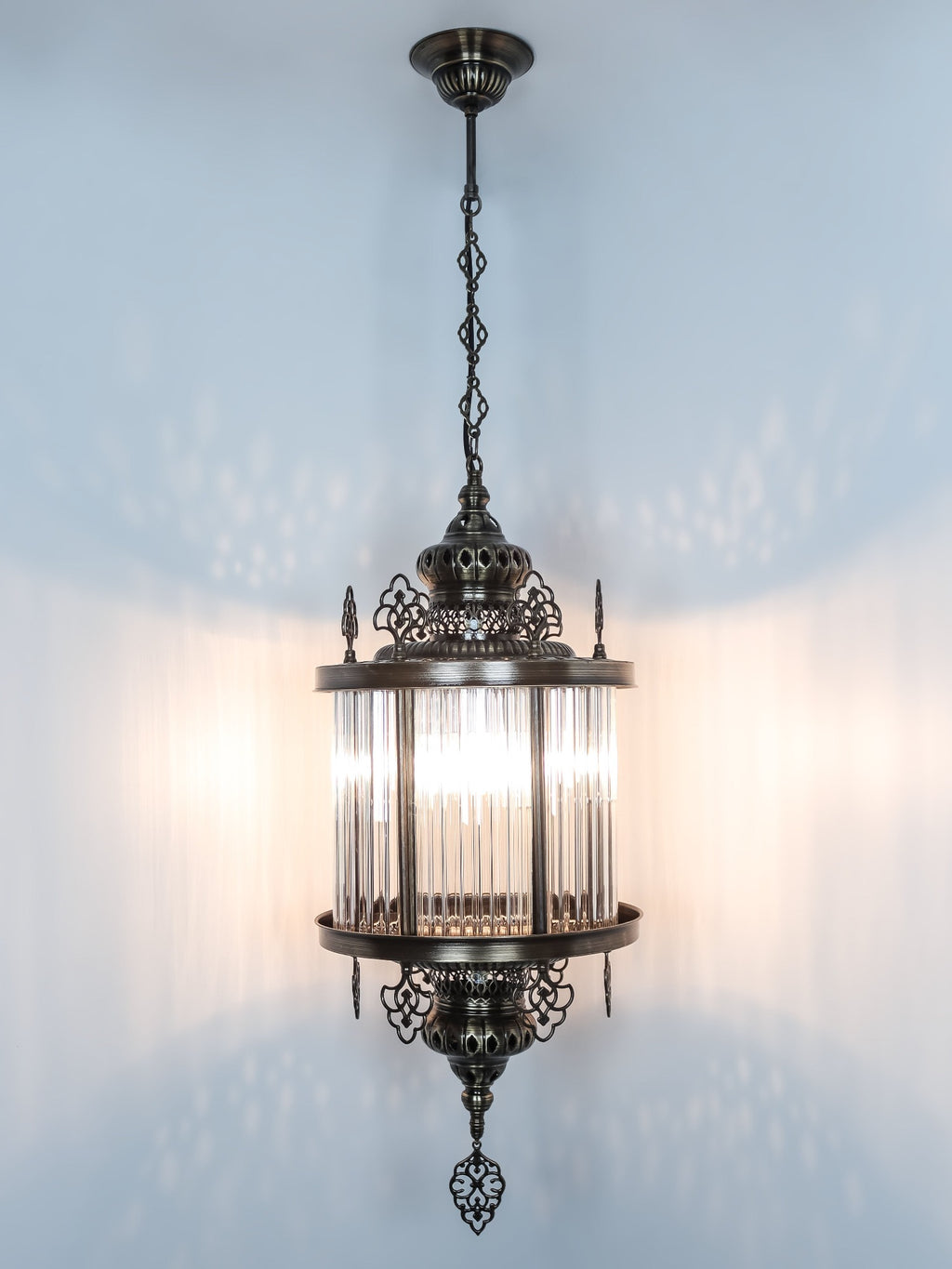 Pyrex Glass Lamp