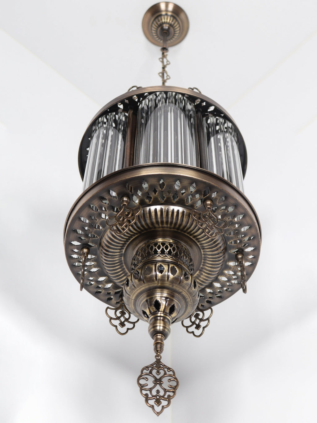 Blown Glass Lantern