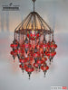  Mosaic Chandelier 24 Globe