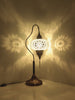 Turkish Mosaic Swanneck Bedside lamp 