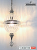 Turkish Lantern Pyrex Glass Pendant Lamp Clear Glass
