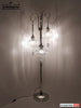 Pyrex Blown Glass Clear Floor Lamp